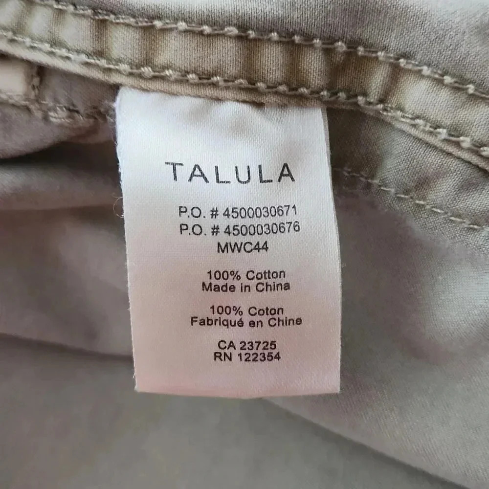 Aritzia Talula Tan Khaki Utility Trooper Jacket - Picture 7 of 10